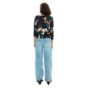 Desigual, Dame, Strikkevarer, Svart, S,