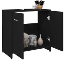 Baderomsskap svart 60x33x61 cm