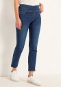 Superkomfortabel ankeljeans i denim