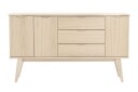 Rowico Home Filippa skjenk 150 hvik eik Hvitpigmentert 150 x 40 cm Natur