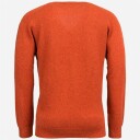 Alan Paine V-Neck Lambswool - Ember
