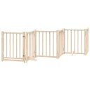 Vidaxl Hundeport Sammenleggbar 6 Paneler 300 cm Heltre Gran