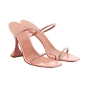 Amina Muaddi Dame Sko Rosa 39 1/2 EU,