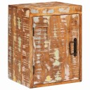  Nattbord Brun 35 x 33 x 48 cm Massiv Rektivert Tre