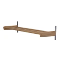 Oscarssons Möbel Meja Skohylle 90 cm lakkert eik