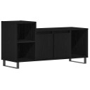  TV skap Svart Eik 100x35x55 cm Konstruert Tre