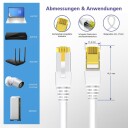 Helos 263742 1 M Cat6a S/Ftp S-Stp Rj-45 Rj-45 Grå