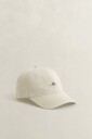 GANT Shield Cotton Twill Cap   Cream   ONE SIZE