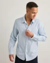 Samsøe Samsøe Saryan X Shirt 15960 Stripete skjorter Blå