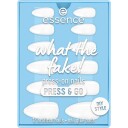 essence What The Fake! Press-On Nails Press & Go 02 Bare White