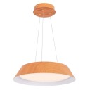 21W LED taklys energisparende taklampe med trekorn metallramme naturlig