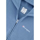 Champion Big Script Logo Embroidered Full Zip Hettegenser Barn Blå 162 167