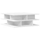  Sofabord hvit 70x70x29 cm konstruert tre 840744