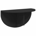  Vegghylle Veggmontert Svart 38 x 19 x 19 cm Konstruert tre