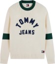 Tommy Jeans Tjm Reg New Classics Sweater Ext   Cream   M
