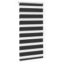 vidaXL Zebra Gardiner 60 x 120 cm Svart