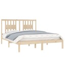 vidaXL Sengeramme heltre furu 160x200 cm
