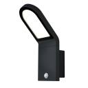 LEDVANCE LED Facade Edge Veggarmatur 12 W, 3000 K, 740 lm, sensor Grå, Belysning