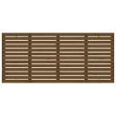 vidaXL Veggmontert hodegavl honningbrun 206x3x91,5 cm heltre furu