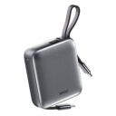 BWOO P74 Powerbank 22,5 W 10000 mAh med innebygd USB C og Lightning