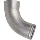 Plastmo utkaster 90 mm, aluzink zinc