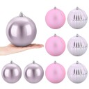 vidaXL Julekule Sett XL 9 stk. Rosa Ø 15 cm Plast