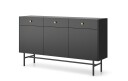 Francisca Kommode 155 cm   Svart