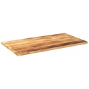  Bordplate 120x60x2,5 cm rektangulær grovt heltre mango 371337