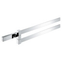 GROHE SELECTION CUBE DOBBEL HÅNDKLEHOLDER 40 CM