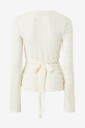 Gina Tricot   Topp Tie Back   Hvit