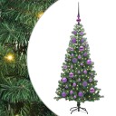  Juletre med 150 LED med stativ grønn 120 cm PVC