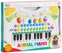 Cloudberry Castle Piano med Lys Dyr