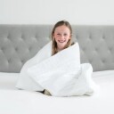 Huggedâ® Hugged Bambus sengetøy barn 100x140 cm Hvit, 100x140cm