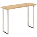  Konsollbord med naturlig kant 105x33x76 cm heltre akasie 8721012364912