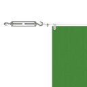 vidaXL Vertikal markise lysegrønn 100x600 cm oxford stoff