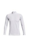 Under Armour Ua Cg Armour Fitted Mock - White - M