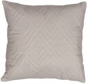 Borg Living Pyntepute - Sandfarget og hvit - 45x45 cm - Pynteputer til sofaen