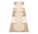 Pappelina Otto matte grain krem 70x280 cm