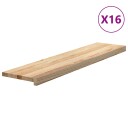  16 Stk Ubehandlet 100x25x2cm Heltre Eik