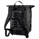 ORTLIEB 20L Vario Sykkelveske og Ryggsekk (45 x 31 x 18cm) - Svart
