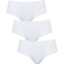 Missya Truser 3P Seamless Cotton Tai Hvit bomull Medium Dame