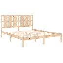 vidaXL Sengeramme heltre 150x200 cm 5FT King Size