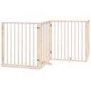  Hundeport Sammenleggbar 4 Paneler 320 cm Poppeltre 352179