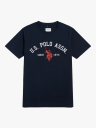 U.S. Polo Assn. Junior Signature Arch Print Tshirt Blå 7 8ÅR