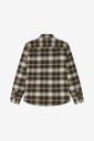 Les Deux   Flanellskjorte Check Overshirt   Brun