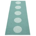 Pappelina Vera Pop teppe Jade/Pale Turquoise 70 x 200cm
