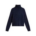 Woolrich, Dame, Strikkevarer, Blå, M,
