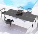 Novo spisestol sort sort 53,9 x W62,5 x H74,6 cm