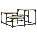  Salongbord sonoma eik 68x68x40 cm konstruert tre 8721012195301