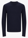 Jack and Jones Lambswool Knit Crew Neck Blå M